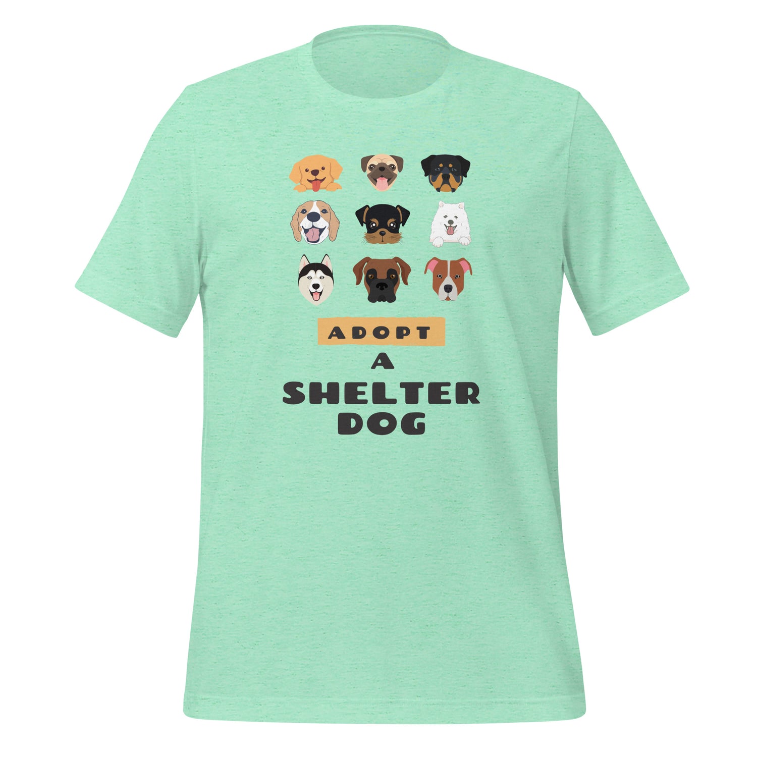 Adopt a shelter dog Unisex t-shirt
