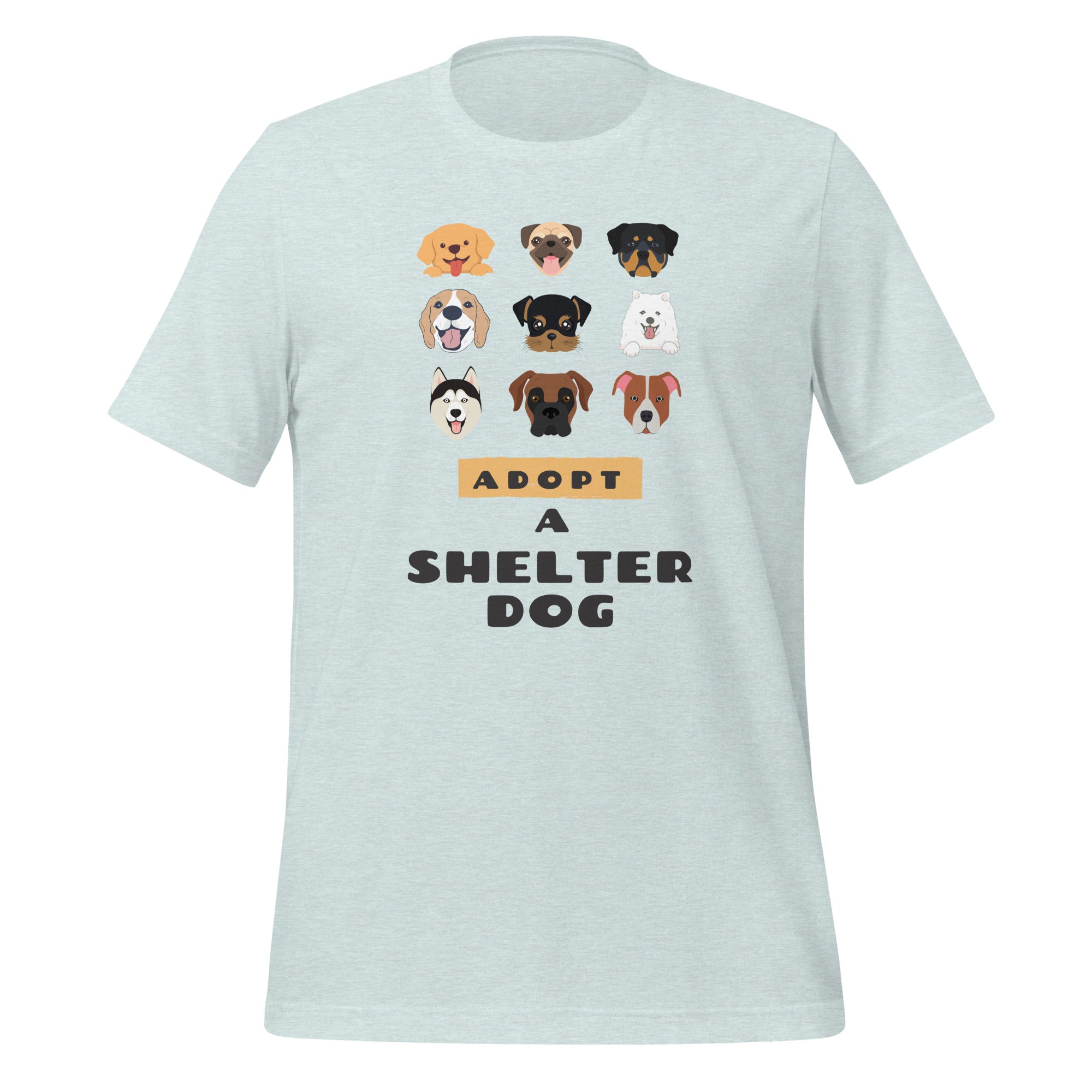 Adopt a shelter dog Unisex t-shirt