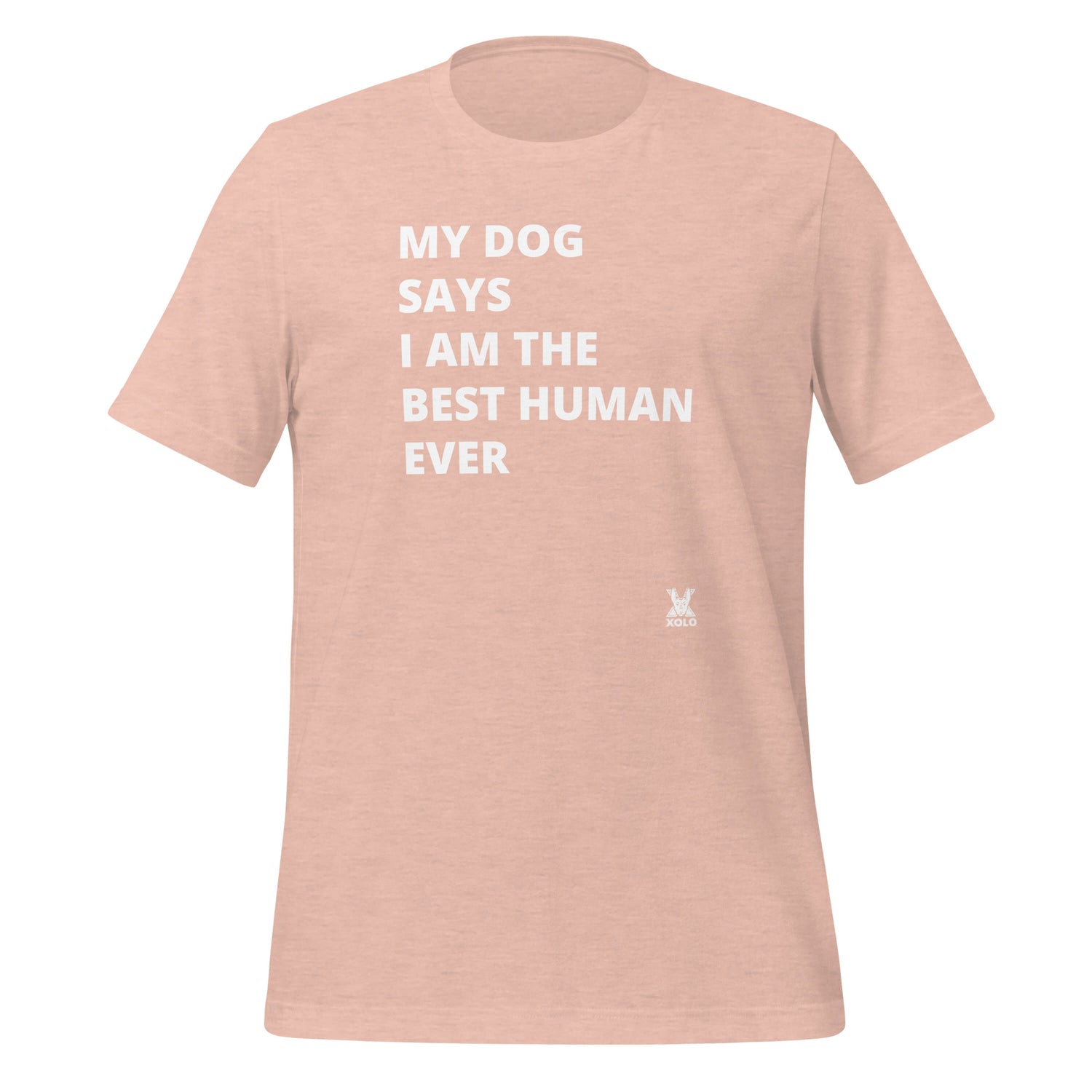 My dog says Unisex t-shirt