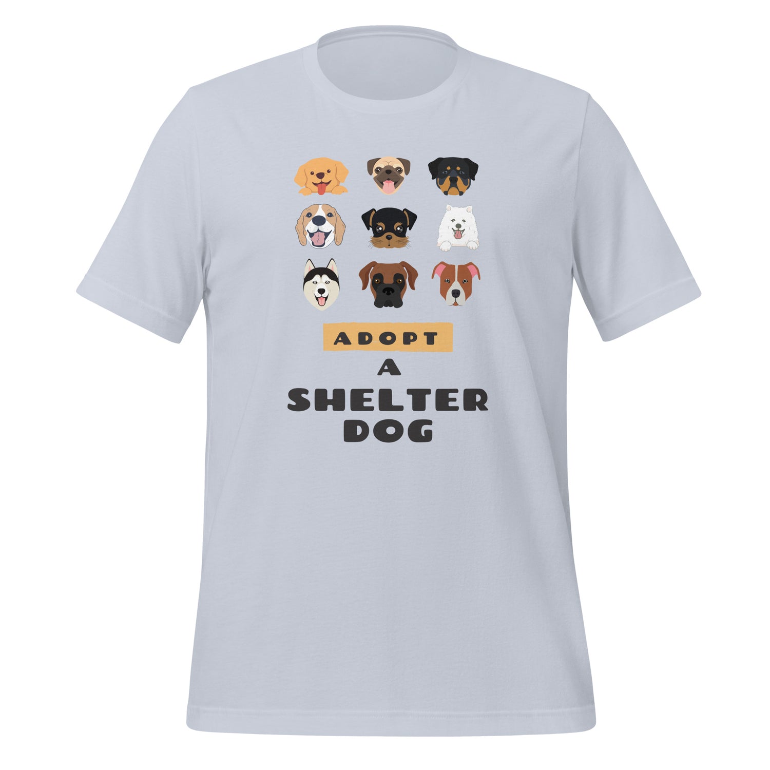 Adopt a shelter dog Unisex t-shirt