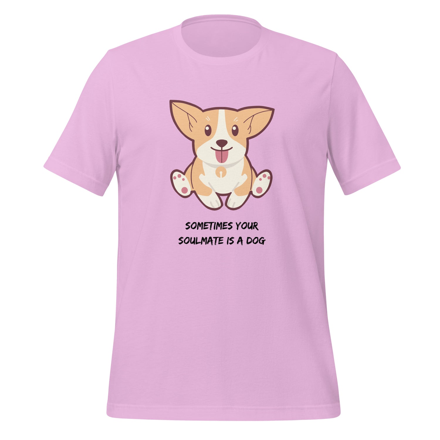 Sometimes your soulmate is a dog  Unisex t-shirt