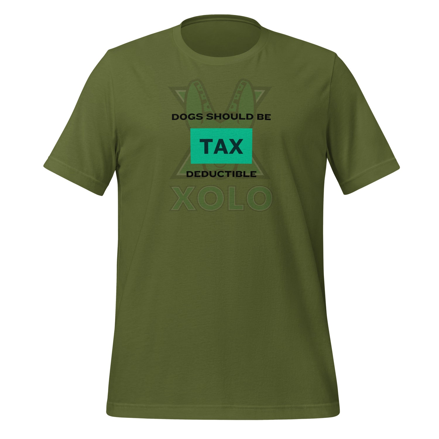 Dogs should be tax deductible Unisex t-shirt.