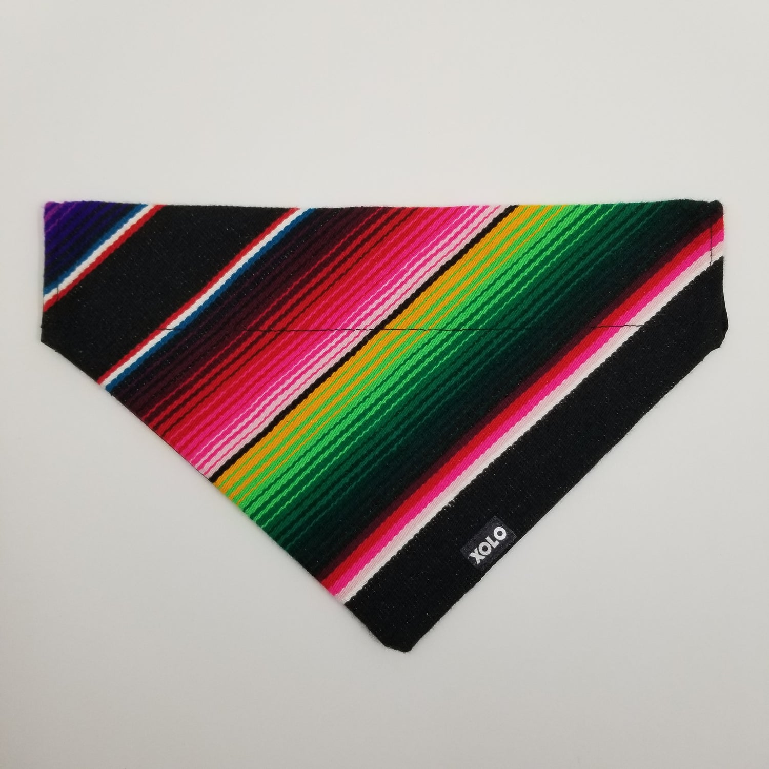B102 LARGE SARAPE DOG BANDANA BLACK