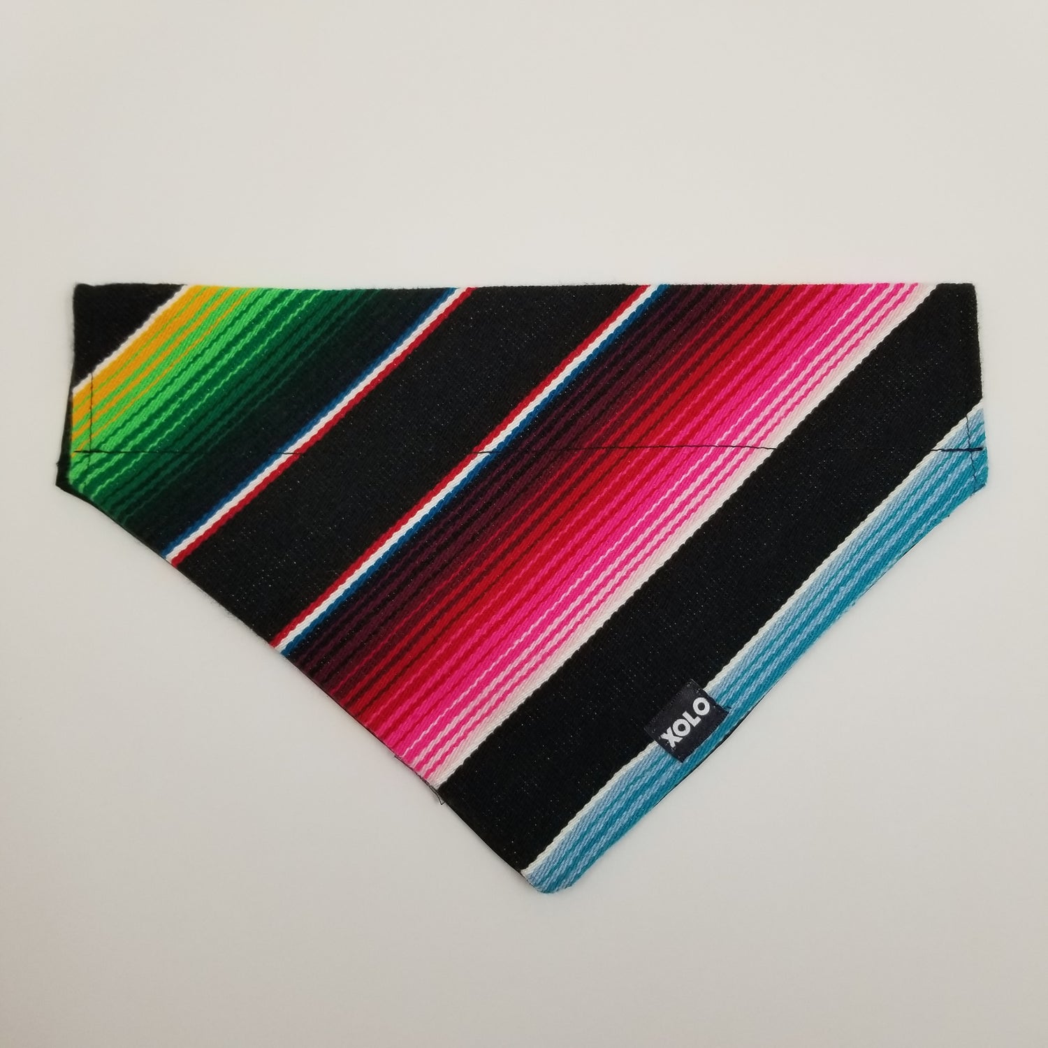 B103 LARGE SARAPE DOG BANDANA BLACK