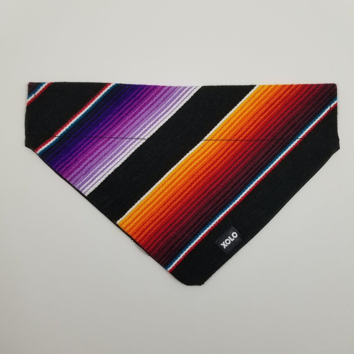 B106 LARGE SARAPE DOG BANDANA BLACK