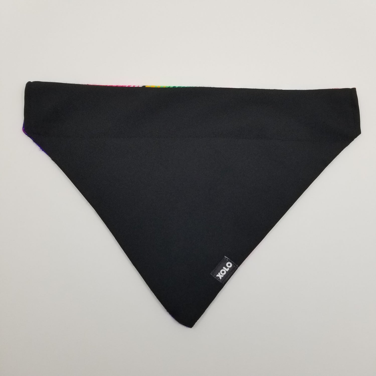 B280 EXTRA LARGE SARAPE DOG BANDANA BLACK