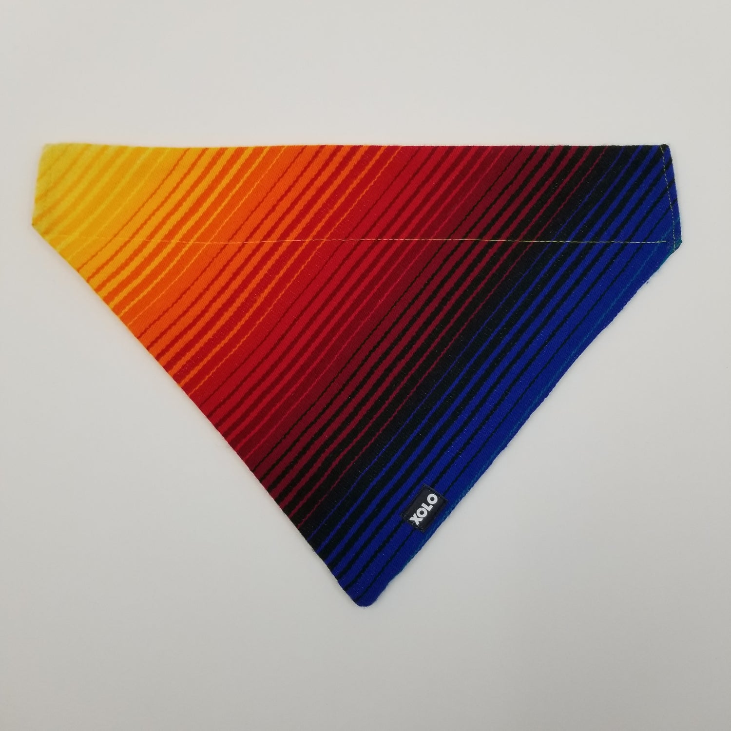 B296 EXTRA LARGE  SARAPE DOG BANDANA RETRO