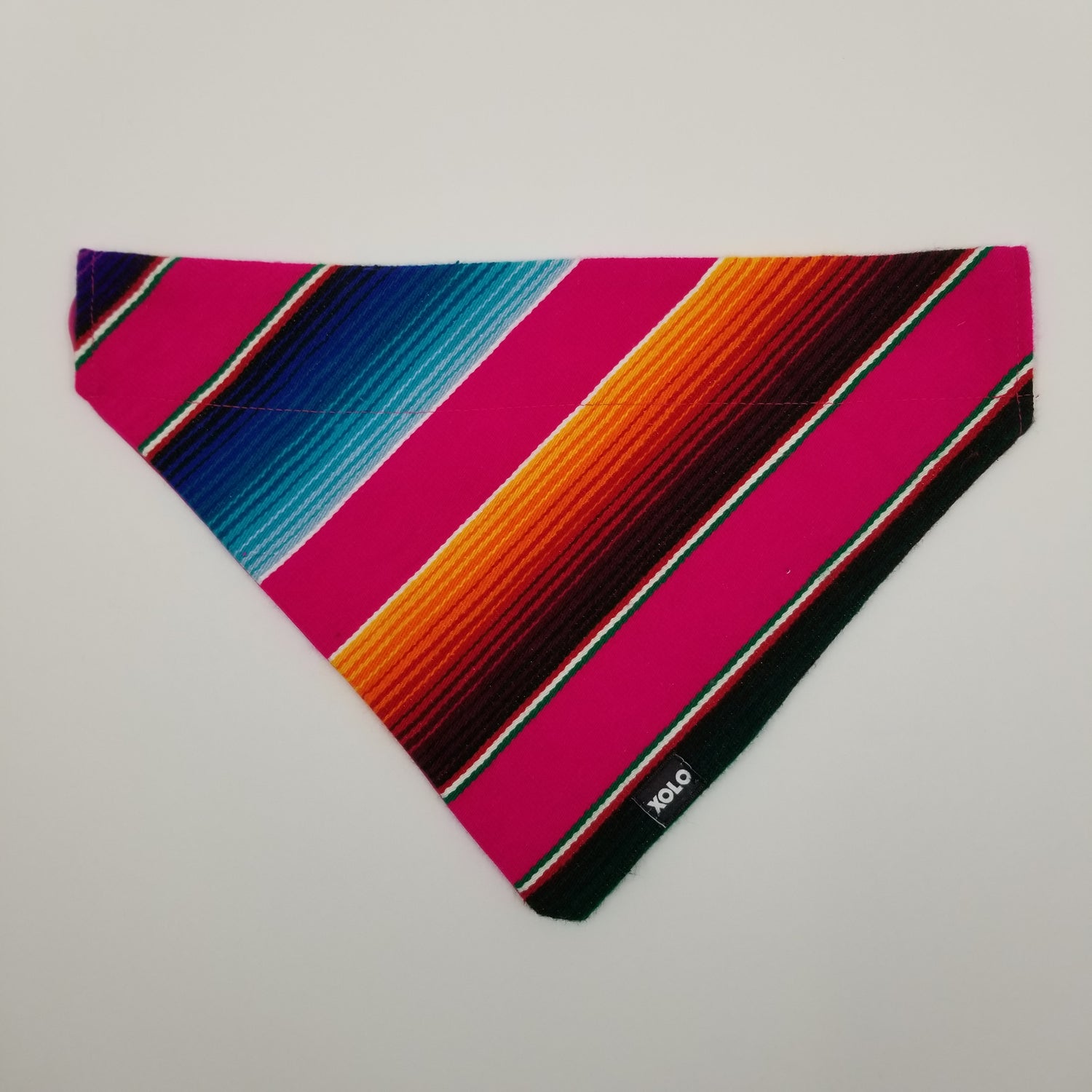 B308 EXTRA LARGE SARAPE DOG BANDANA PINK