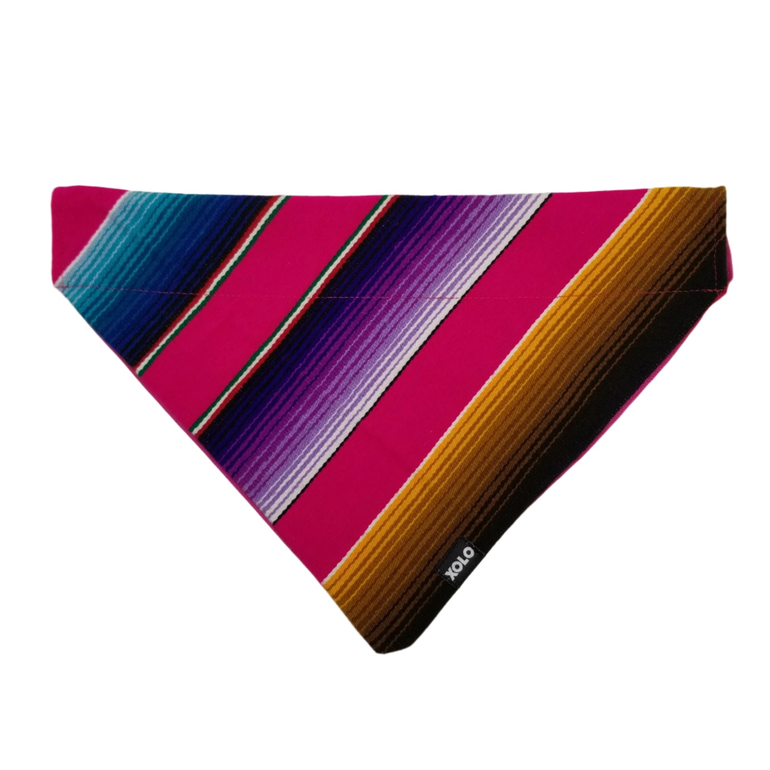 B315 EXTRA LARGE SARAPE DOG BANDANA PINK