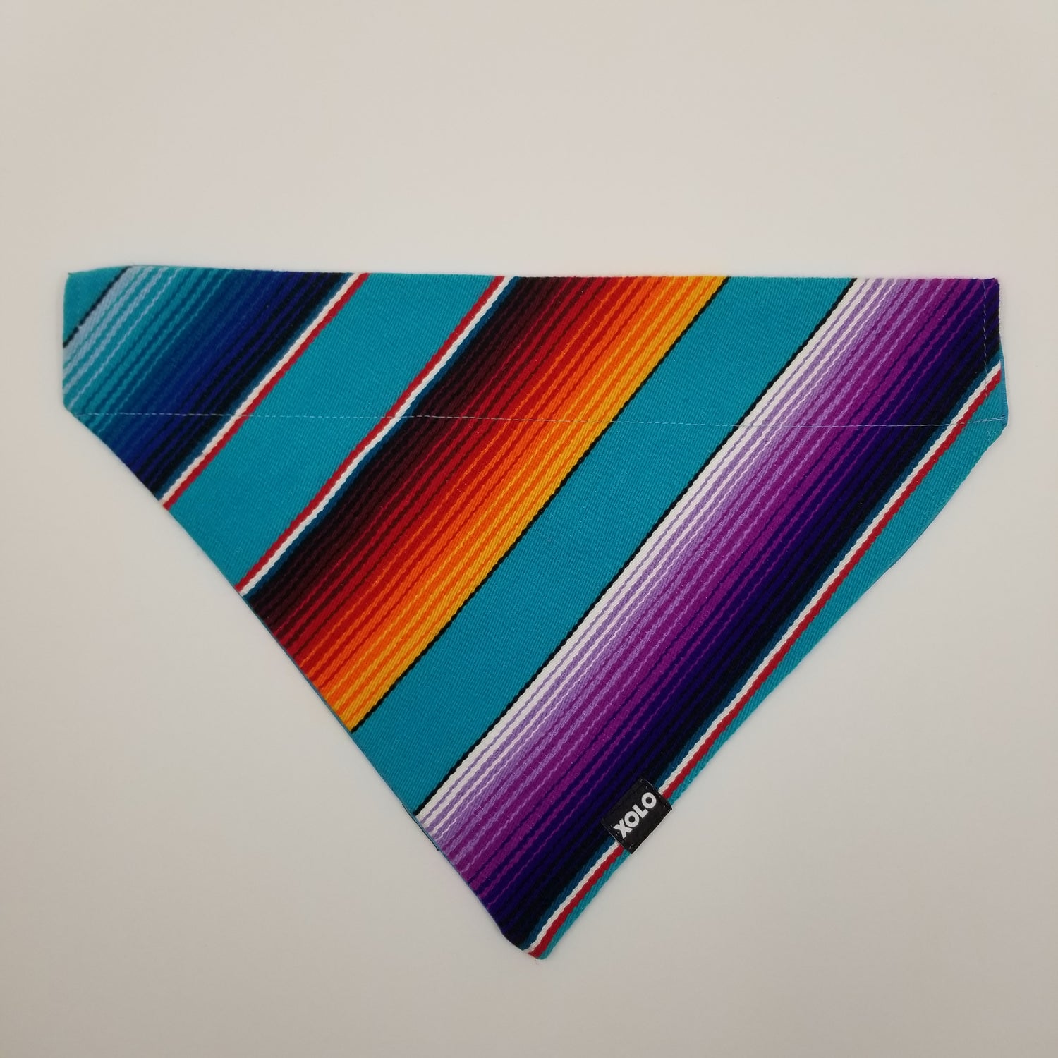 B316 EXTRA LARGE SARAPE DOG BANDANA BLUE