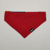 MEDIUM RED SARAPE DOG BANDANA 232