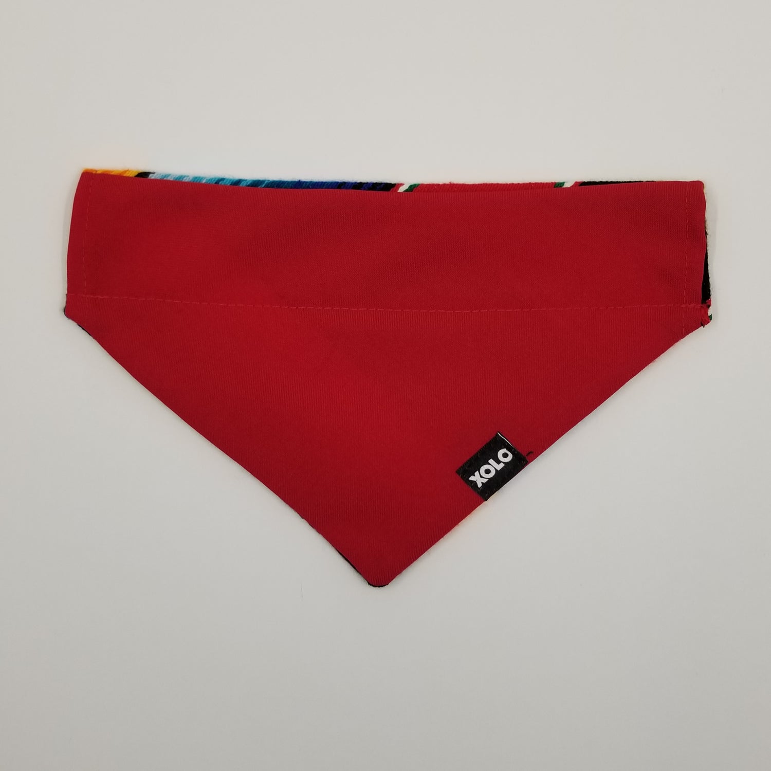 B229 MEDIUM SARAPE DOG BANDANA RED