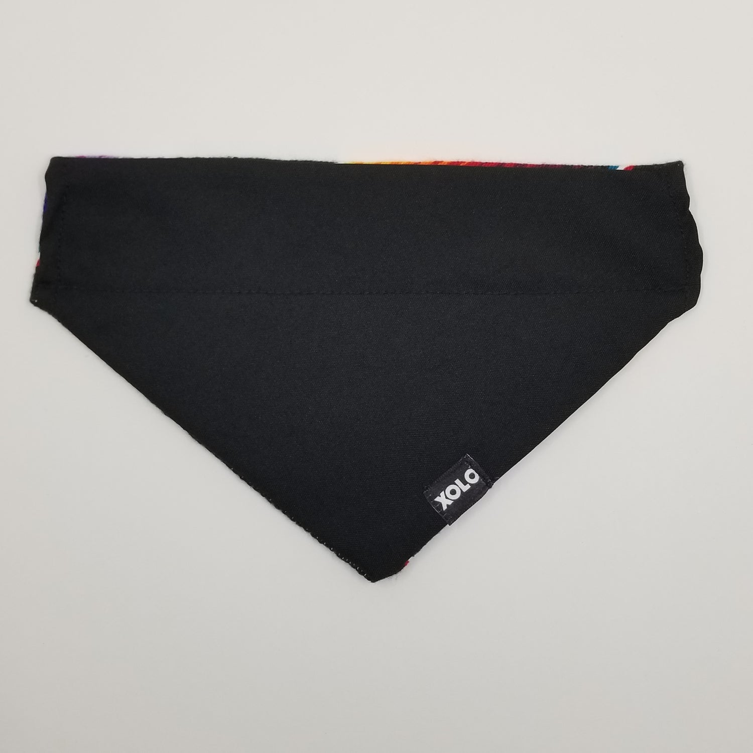 B195 MEDIUM SARAPE DOG BANDANA BLACK
