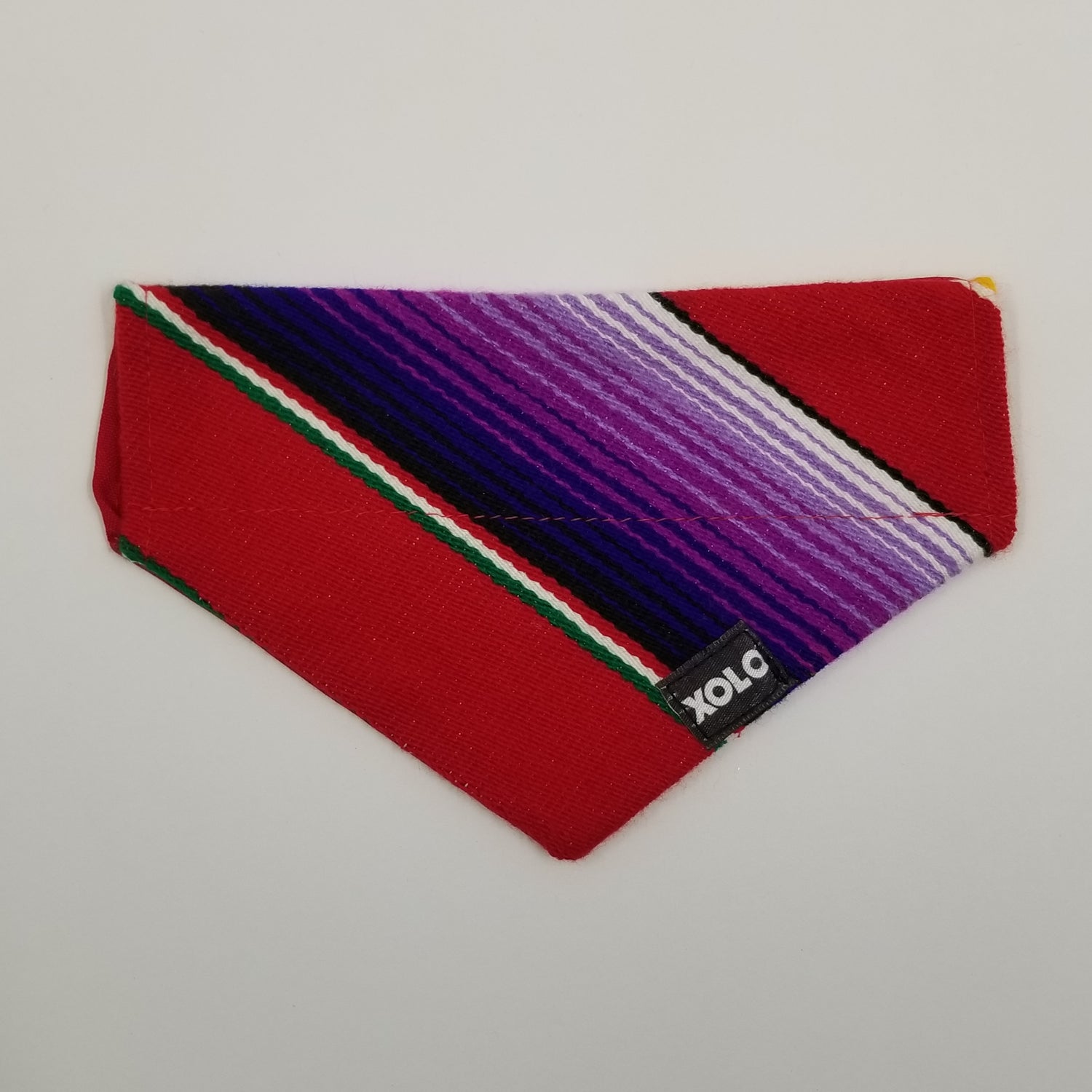 B253 SMALL SARAPE DOG BANDANA RED