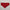 B253 SMALL SARAPE DOG BANDANA RED