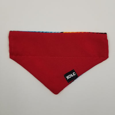 SMALL RED SARAPE DOG BANDANA 254