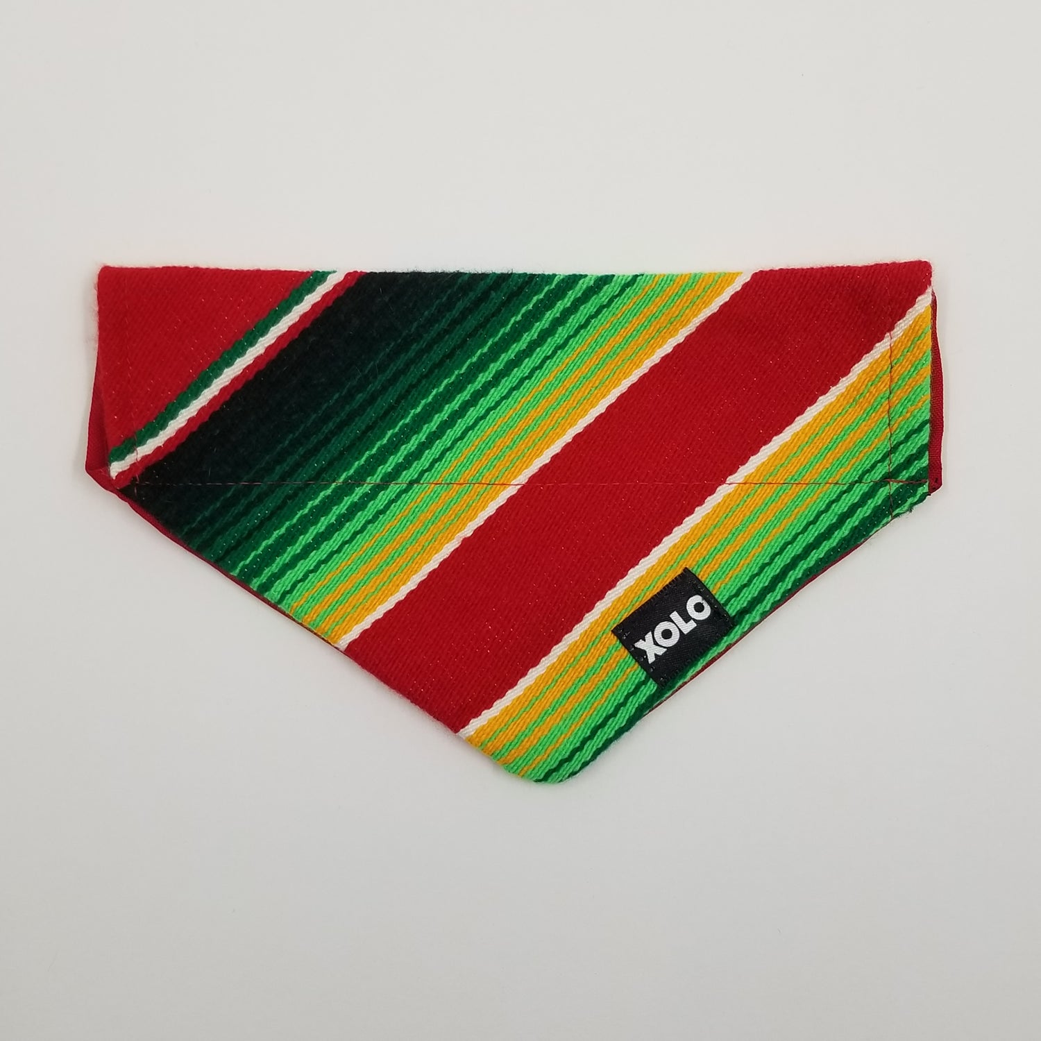 B261 SMALL SARAPE DOG BANDANA RED