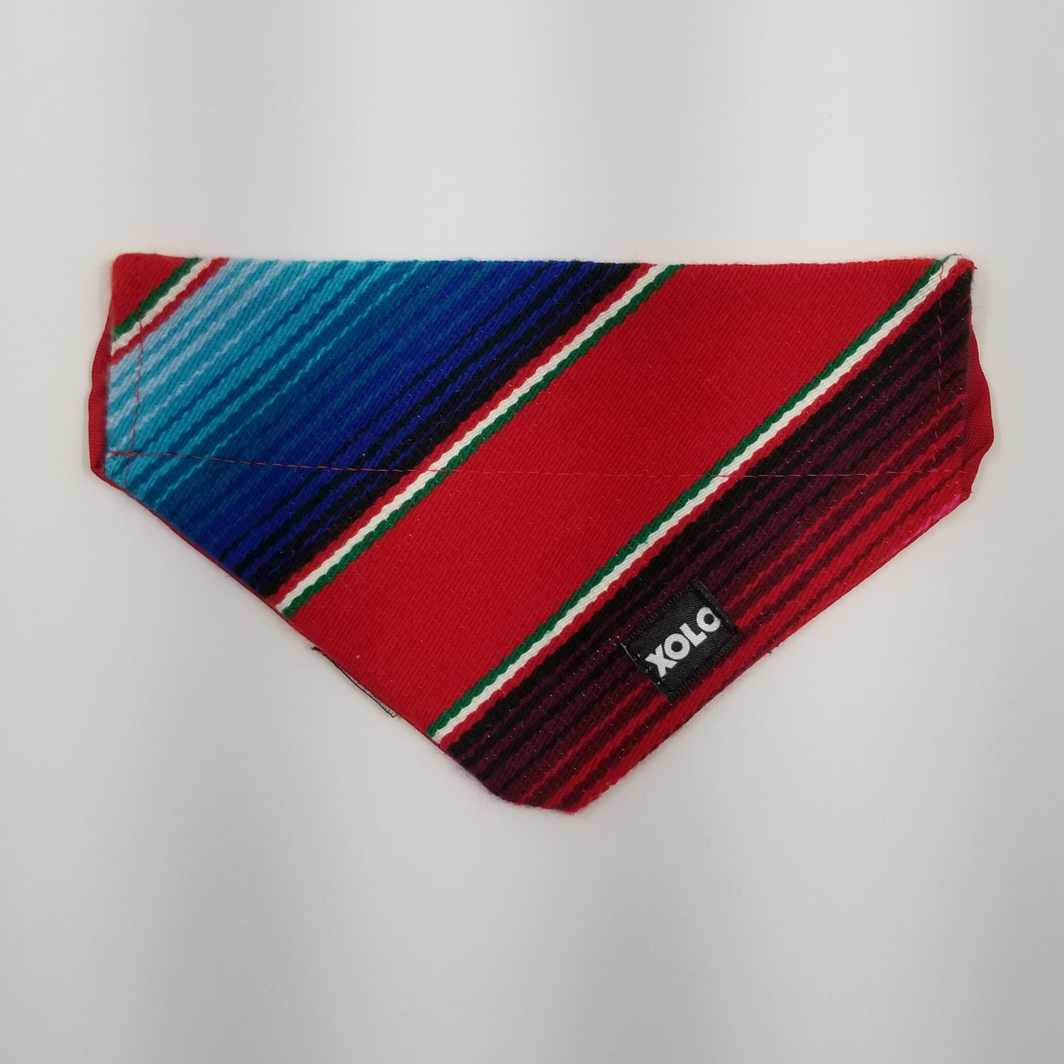 B262 SMALL SARAPE DOG BANDANA RED