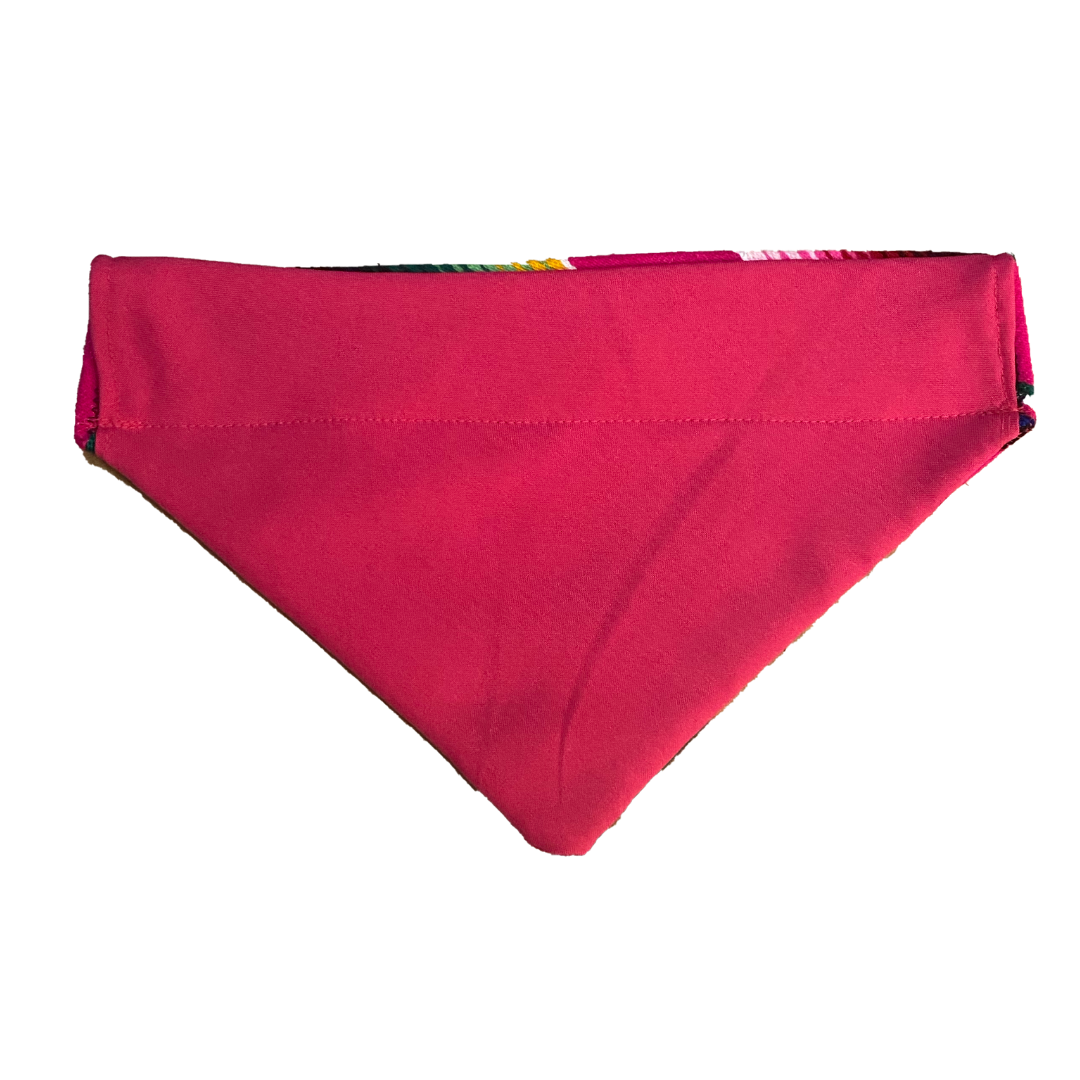B19 LARGE SARAPE DOG BANDANA PINK